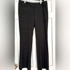 LOFT Ann Taylor Charcoal Grey Ladies Trousers Pants Julie Size 4